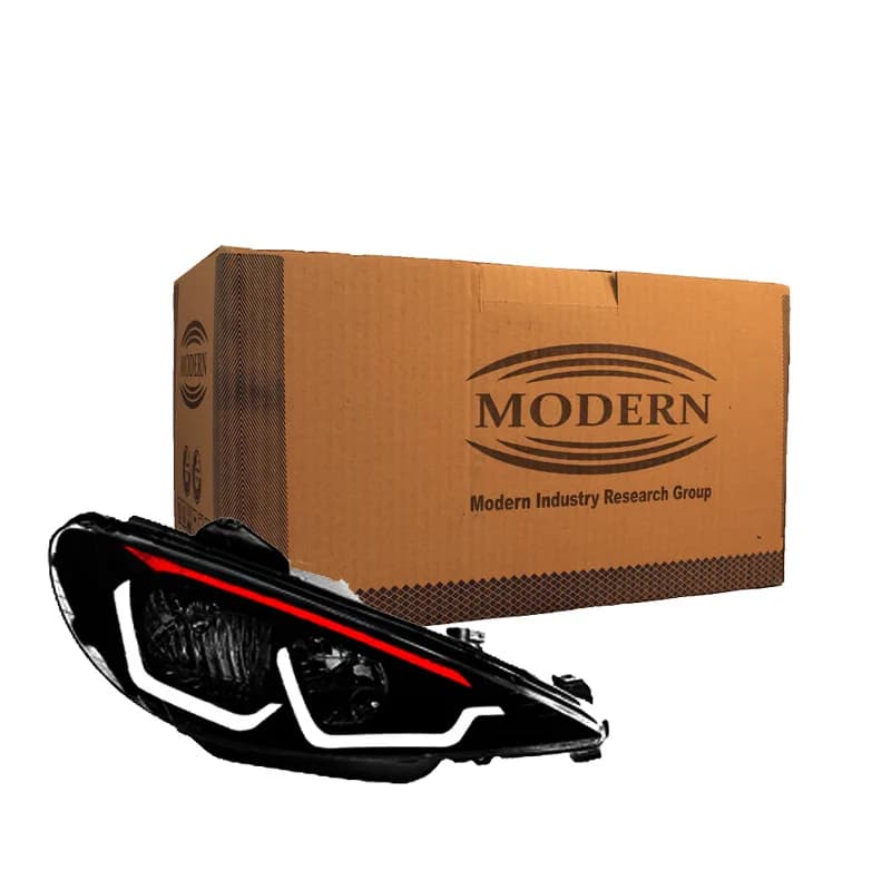 چراغ جلو خودرو گروه پژوهش صنعت مدرن مدل M8-WR بسته دو عددی — تصویر ۳