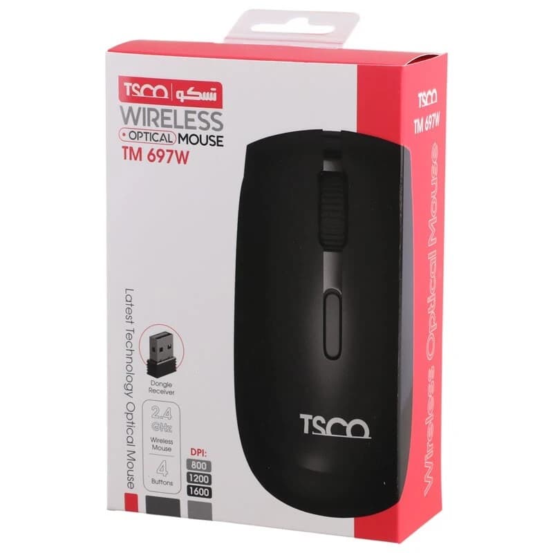 موس بی سیم تسکو مدل TM 697W — تصویر ۲