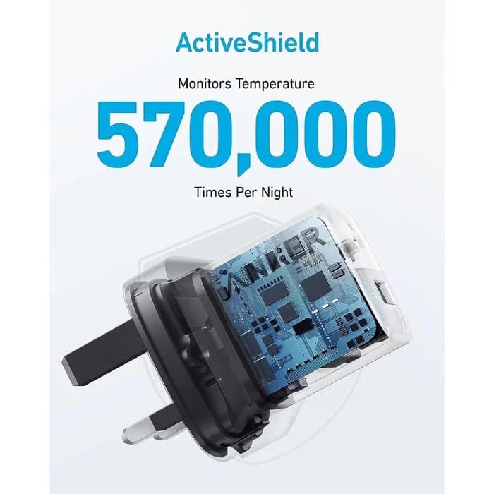 شارژر دیواری 33 وات انکر مدل B2331K11 به همراه کابل USB-C به طول 0.9 متر — تصویر ۵