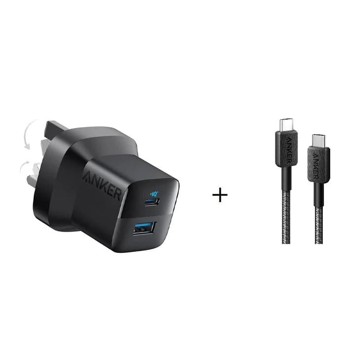 شارژر دیواری 33 وات انکر مدل B2331K11 به همراه کابل USB-C به طول 0.9 متر — تصویر ۲