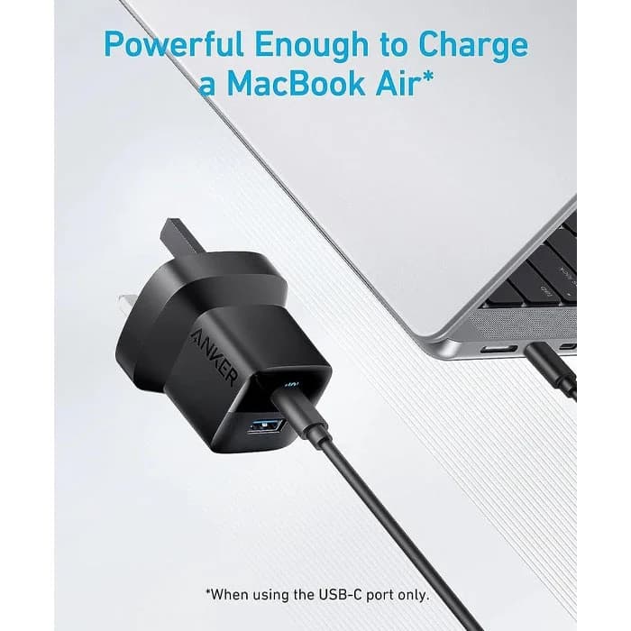 شارژر دیواری 33 وات انکر مدل B2331K11 به همراه کابل USB-C به طول 0.9 متر — تصویر ۶