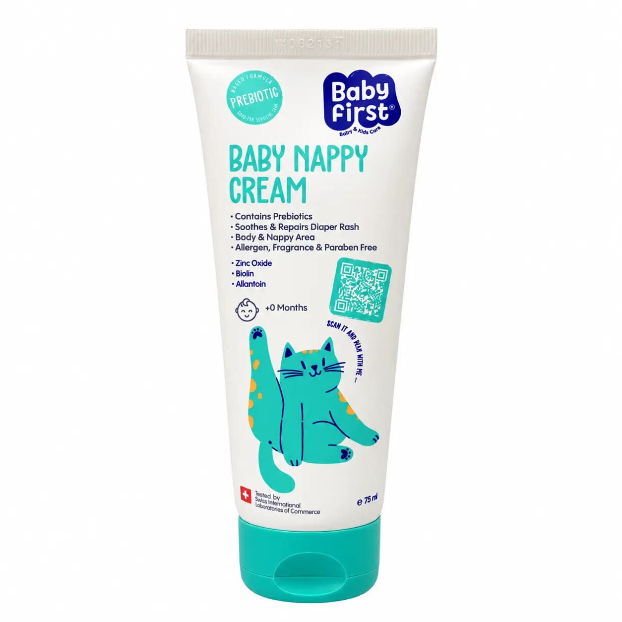 کرم سوختگی پای کودک بیبی فرست Baby First 75 میل