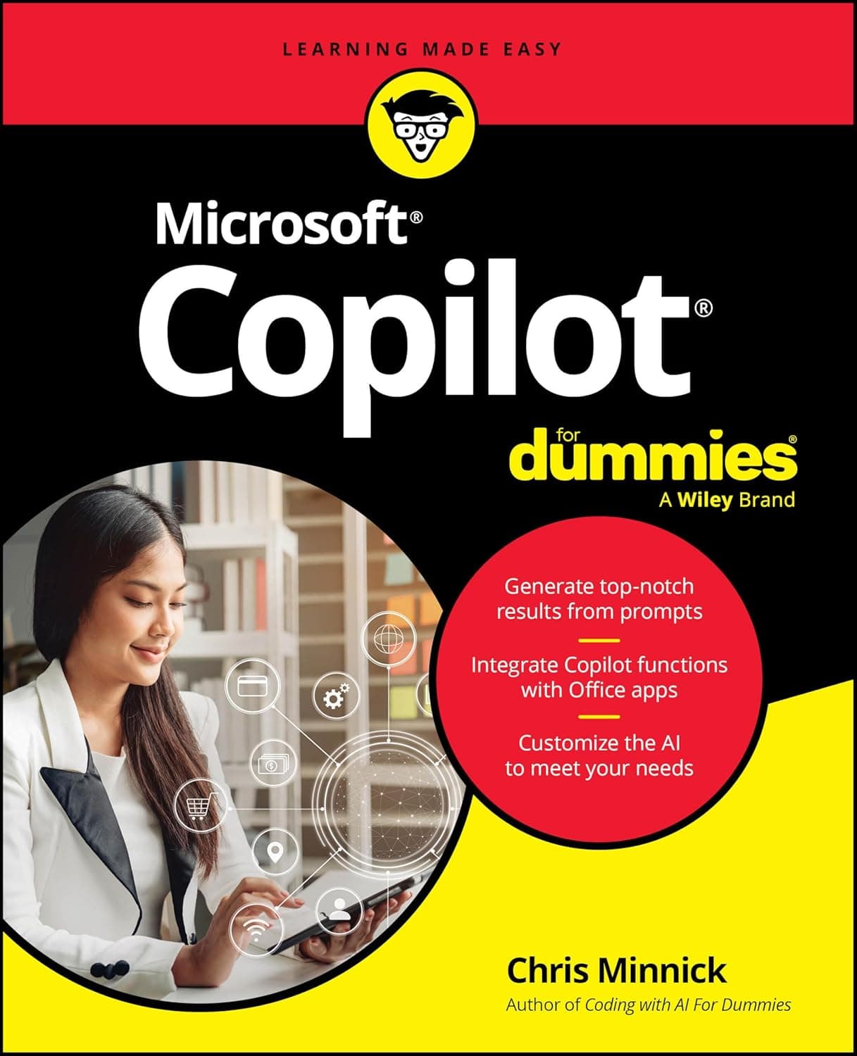کتاب Microsoft Copilot For Dummies نسخه انگلیسی PDF | Chris Minnick