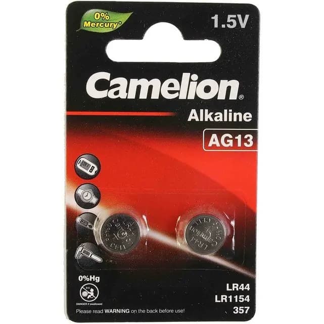 باتری AG13 کملیون پک 2 عددی Camelion — تصویر ۲