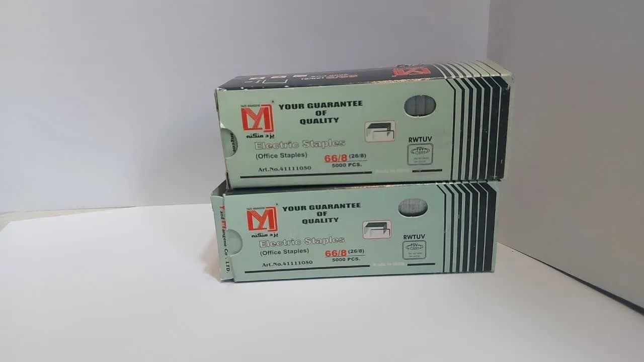 سوزن منگنه یزد سایز 66/6-66/8 بسته 5000 عددی — تصویر ۲