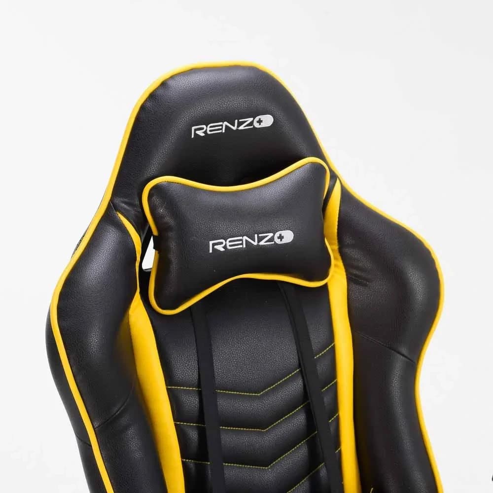 صندلی گیمینگ رنزو RENZO CLASSIC YELLOW — تصویر ۳
