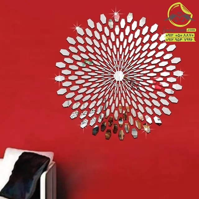 آینه دیواری شش ضلعی — تصویر ۲