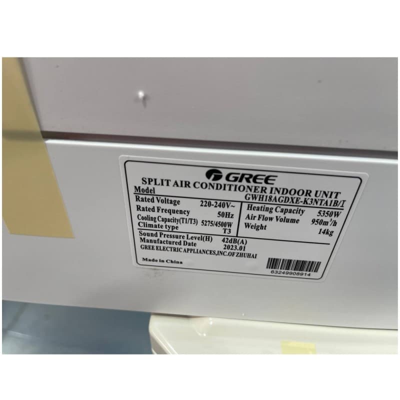 کولر گازی 18000 گری GWH18AGDXE عادی — تصویر ۵