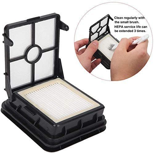 براش رول و فیلتر مناسب بیسل مدل Bissell Multi Surface 2787 Brush Roll and Vacuum Filter 1866 for Bissell CrossWave Cordless Max 2554 2590 2593 2596 Series Vacuum (ارسال 10 الی 15 روز کاری) — تصویر ۷