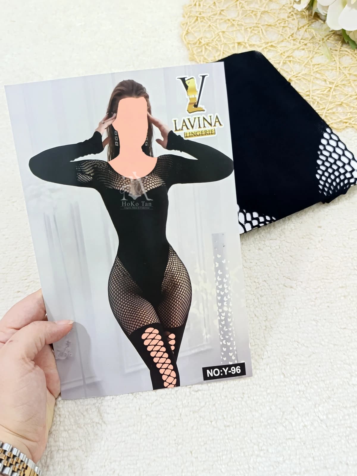بادی آستین دار یکسره زنبوری کد Y-96