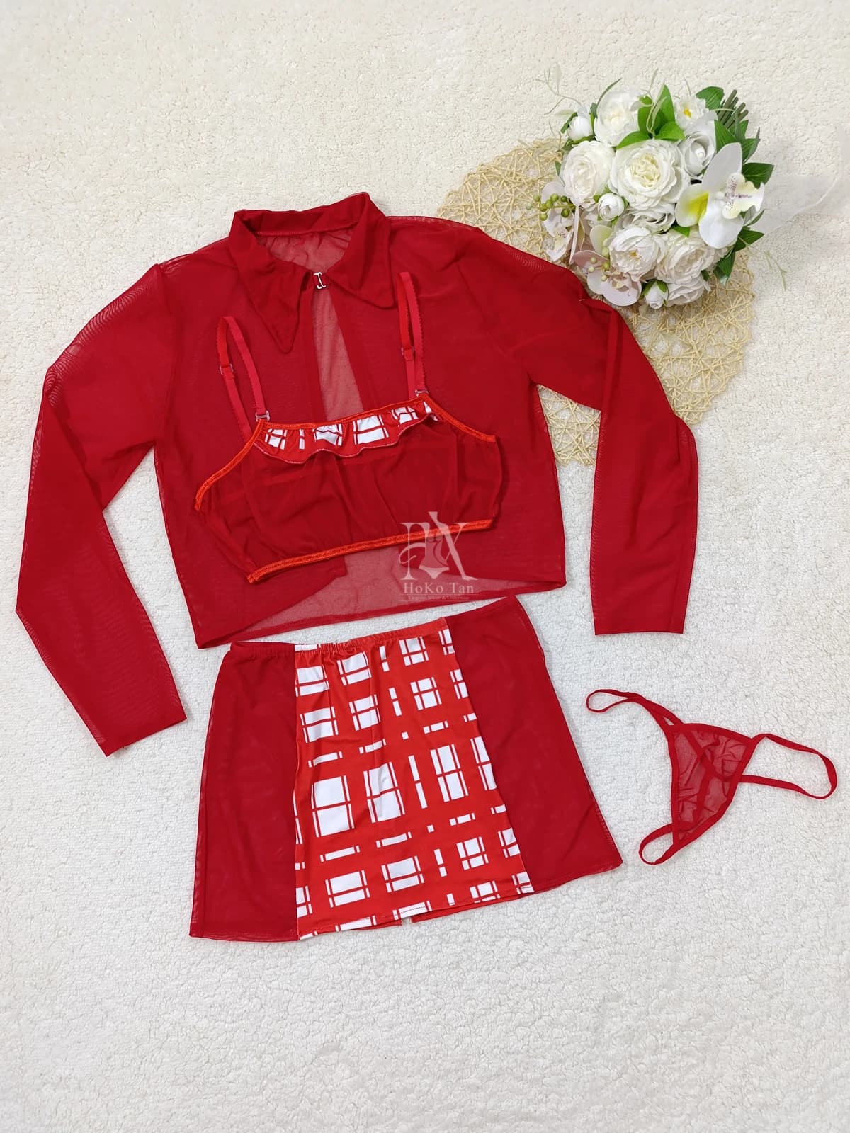 کاستوم معلم 4 تیکه فانتزی کد 5912