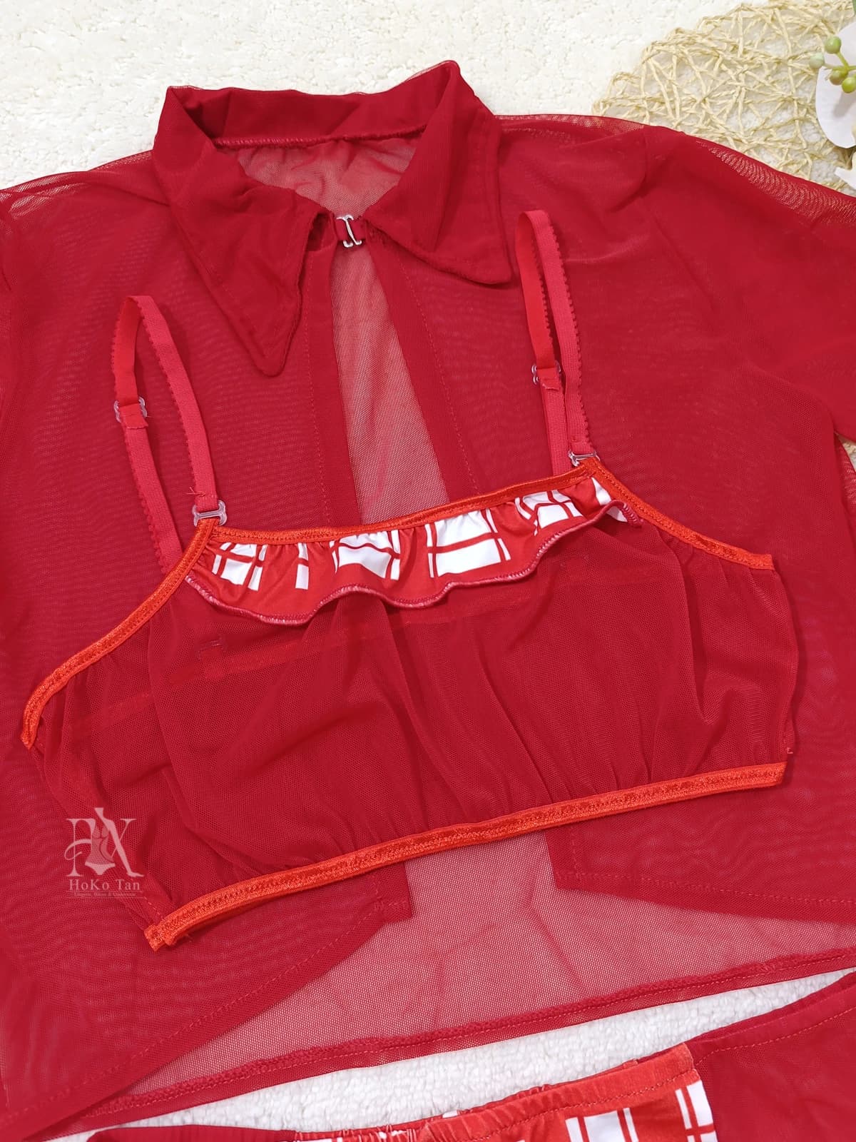 کاستوم معلم 4 تیکه فانتزی کد 5912 — تصویر ۴
