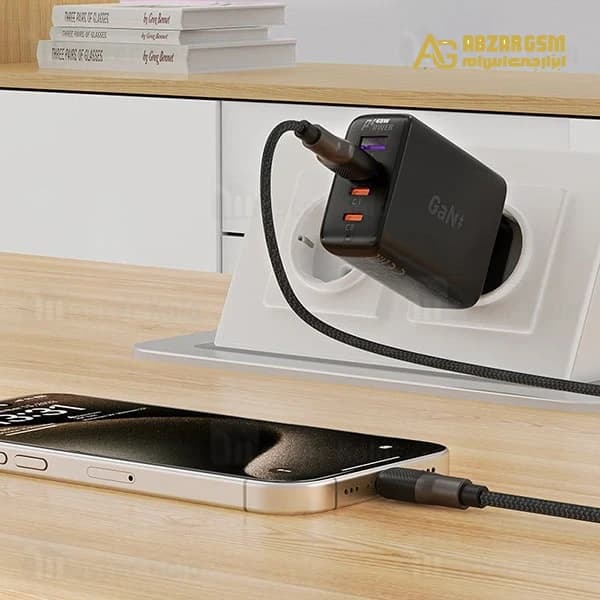 کابل Type-C ایس فست ACEFAST C10-04 طول 1.2 متر توان 15 وات — تصویر ۱۱