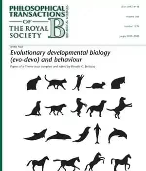 دانلود کتاب Evolutionary Developmental Biology (Evo-Devo) and Behaviour (Philosophical Transactions of the Royal Society series B) issue 1574 – زیست…