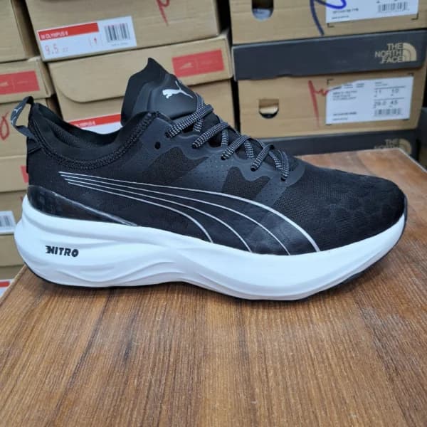 کتونی ویتنامی پوما نیترو ۳ puma nitro 3 کوالیتی A باجعبه بارکد دار سایز 40 41 42 43 44 45 — تصویر ۴