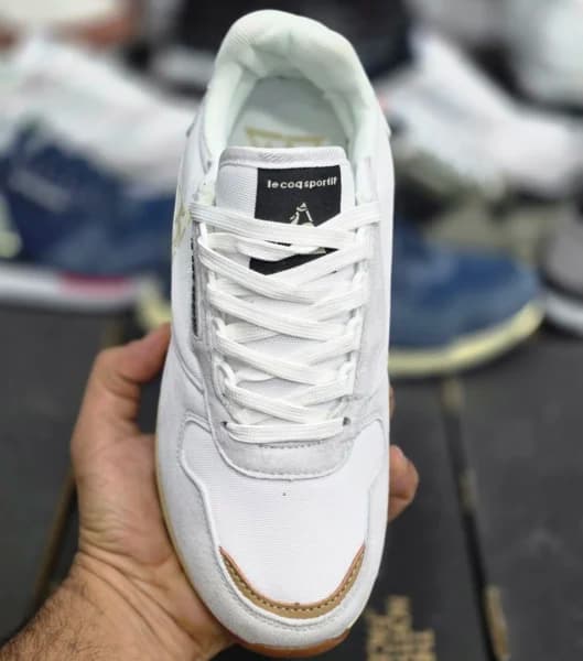 کتونی ویتنامی خروس نشان le coq sportif ساخت ویتنام کیفیت مستر سایز ۴۰ الی ۴۵ — تصویر ۲