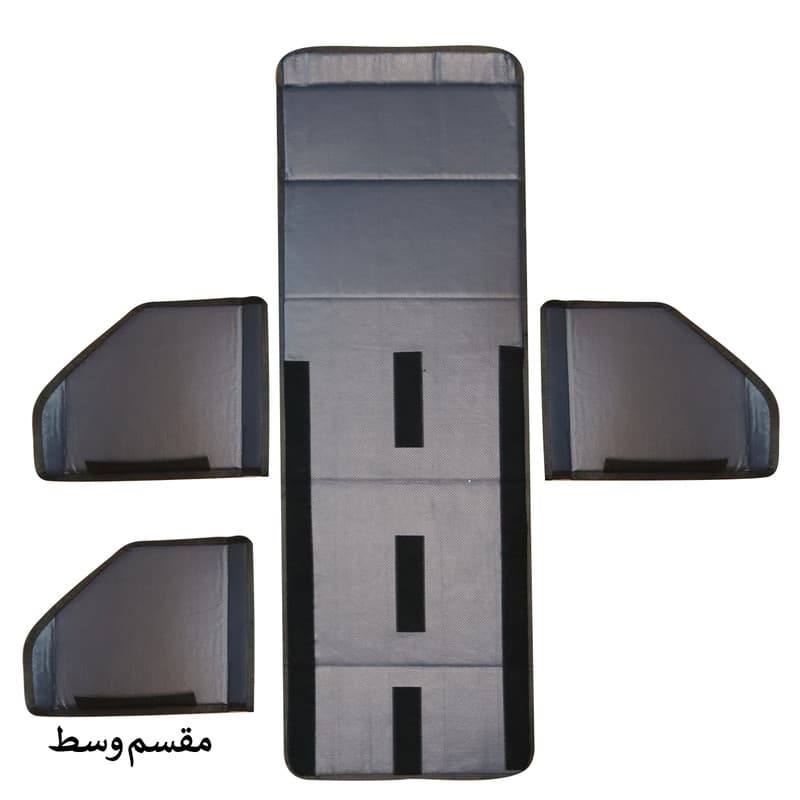 روکش صندلی سوشیانت مدل تورنتو مناسب برای پراید 132 و 132 به همراه پشت گردنی و دور فرمان و باکس صندوق — تصویر ۷