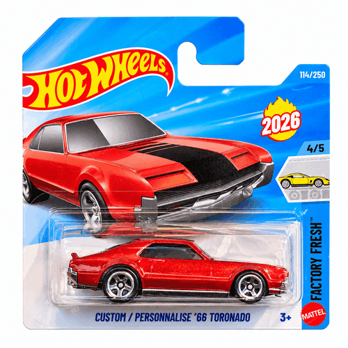 ماکت هات ویلز PERSONNALISE ’66 TORONADO | 1:64