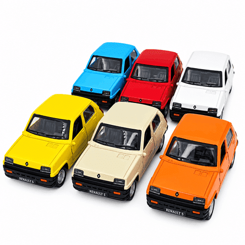ماکت ماشین فلزی رنو 5 برند طاها _ renault 5 — تصویر ۲