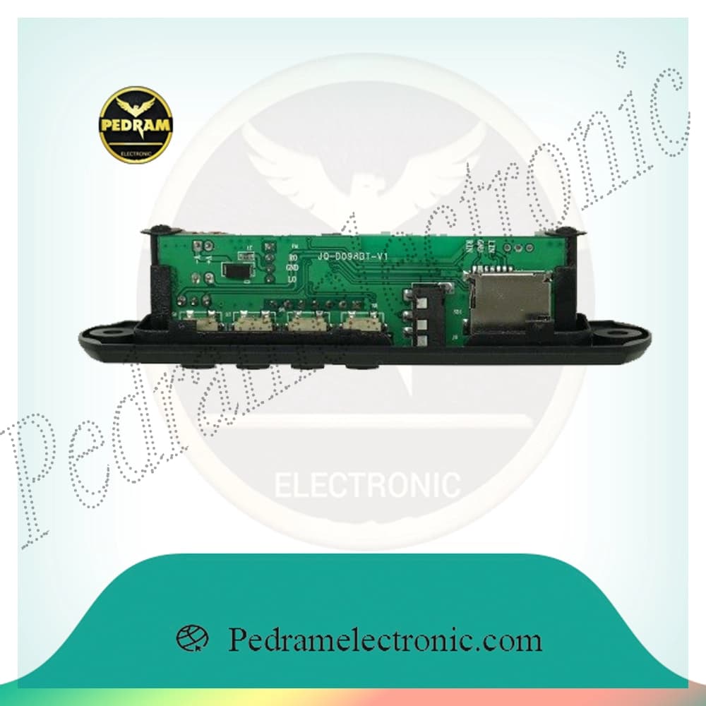 برد يو اس بی بلوتوث 2x5W با قابلیت میکروفون | برد گیرنده بلوتوث صوتی