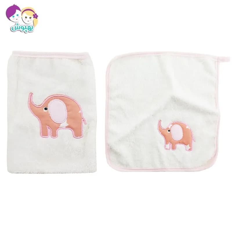 ست حوله تن پوش بچگانه فیل و گنجشک Mothercare — تصویر ۳