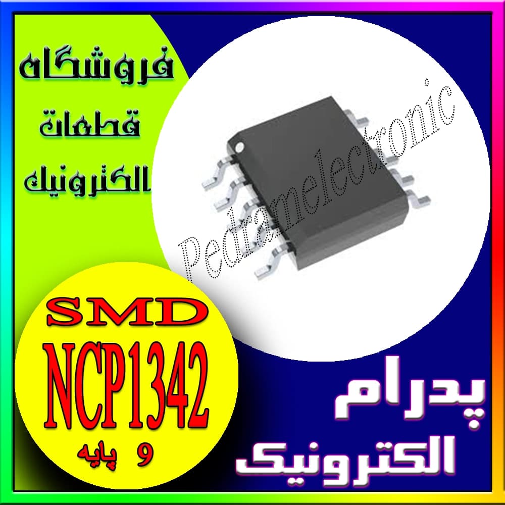 آی‌سی کنترلر NCP1342A – پکیج SOIC‑9NB