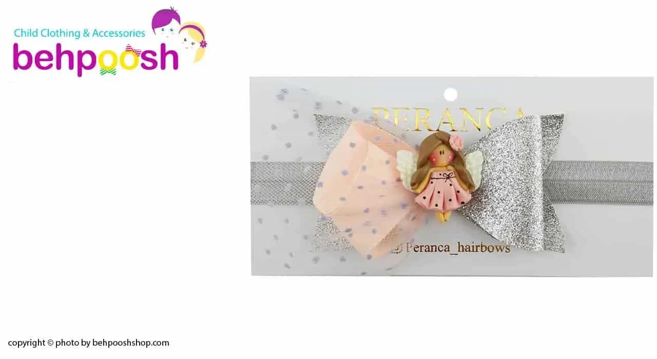 هدبند توری پاپیونی دخترانه عروسکی Perance hairbows — تصویر ۸