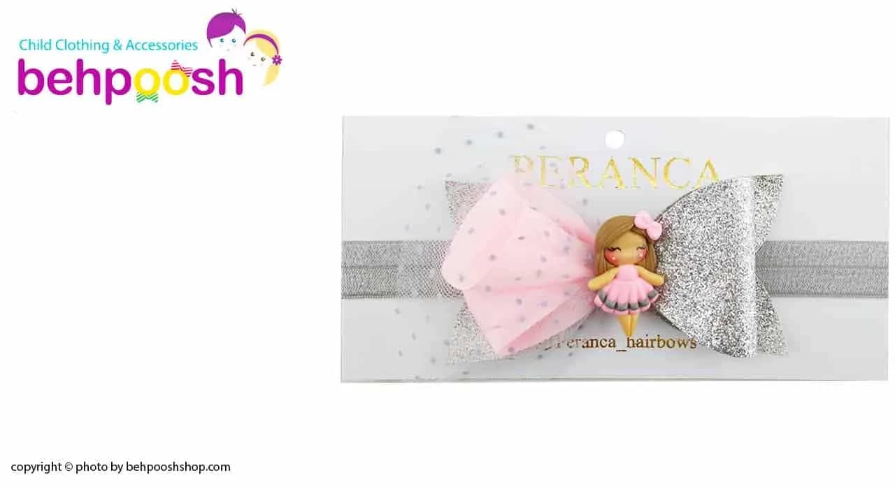 هدبند توری پاپیونی دخترانه عروسکی Perance hairbows — تصویر ۷
