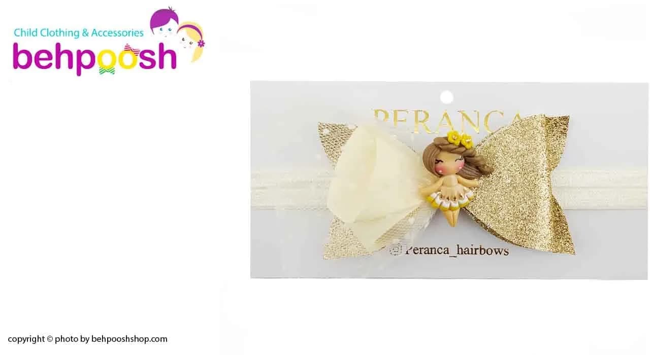 هدبند توری پاپیونی دخترانه عروسکی Perance hairbows — تصویر ۶