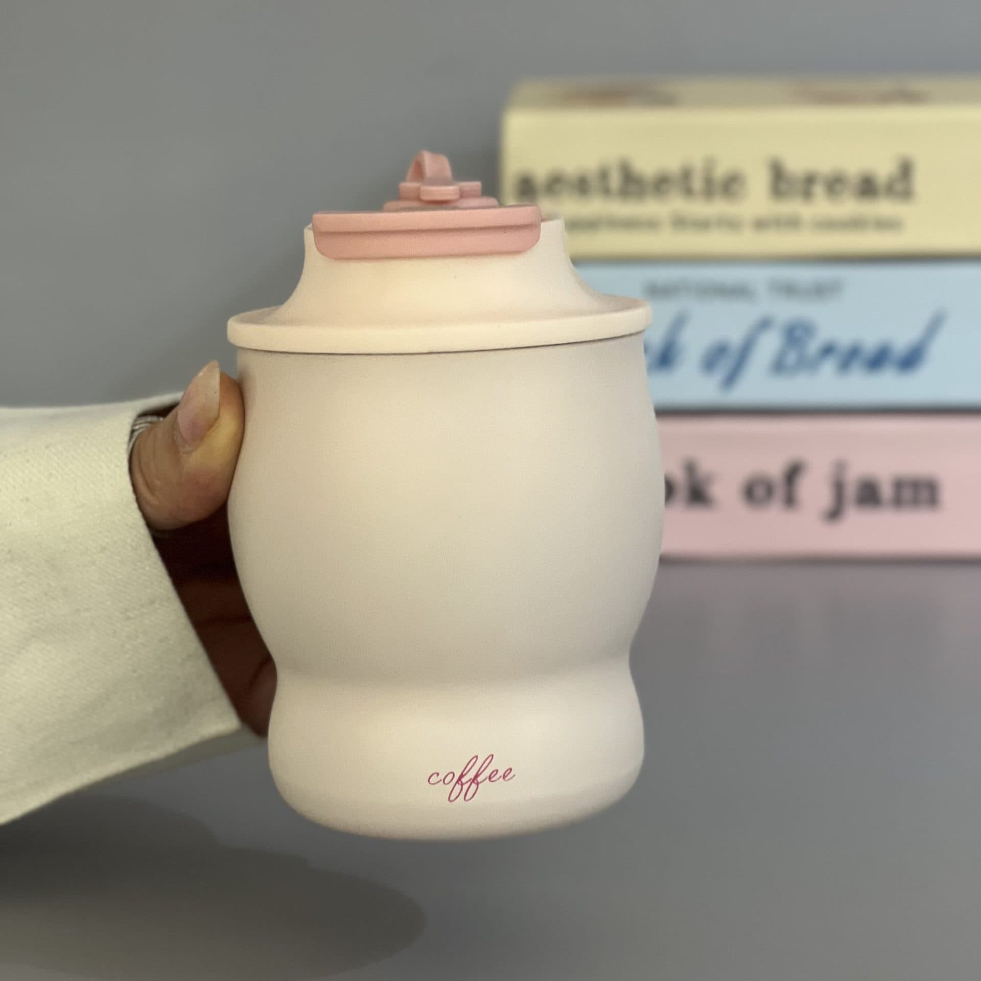 مینی تراول ماگ فانتزی دوحالته Coffee کد 0532 — تصویر ۳