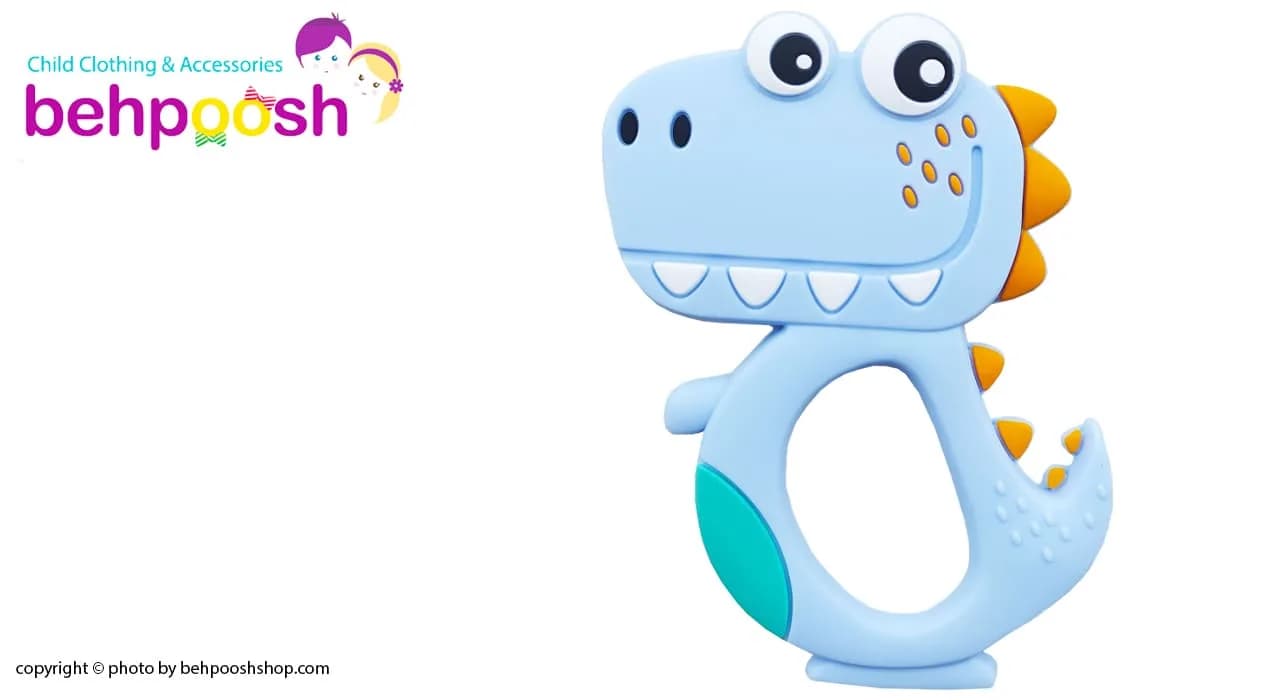 دندان گیر دستگیره دار مدل تمساح baby toys — تصویر ۳