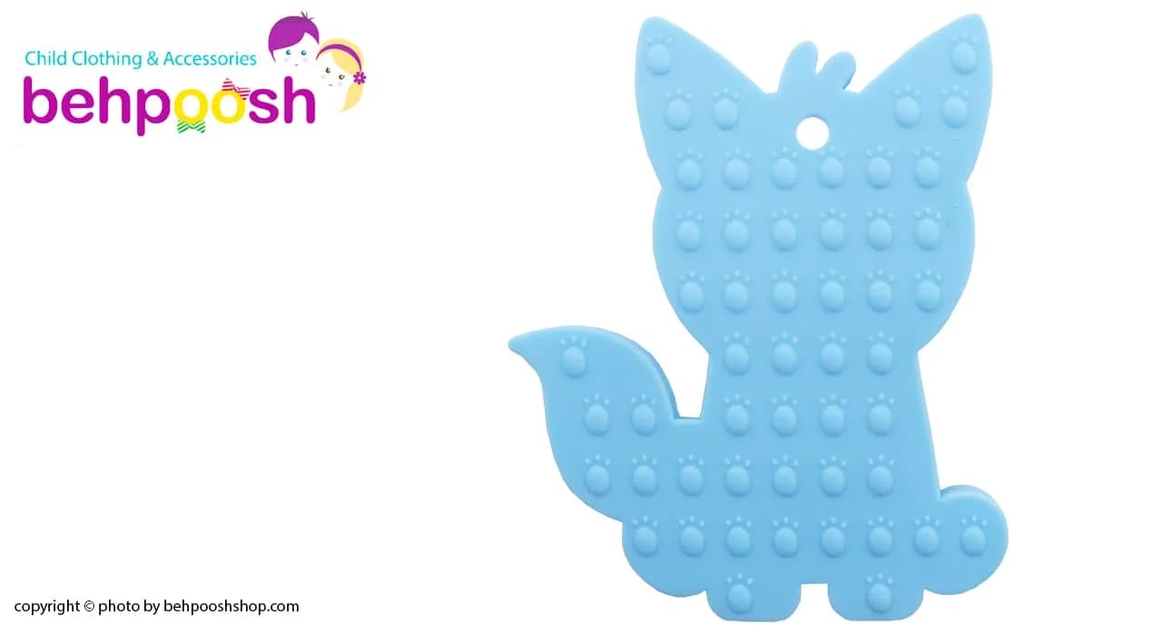 دندان گیر دستگیره دار طرح روباه baby toys — تصویر ۵