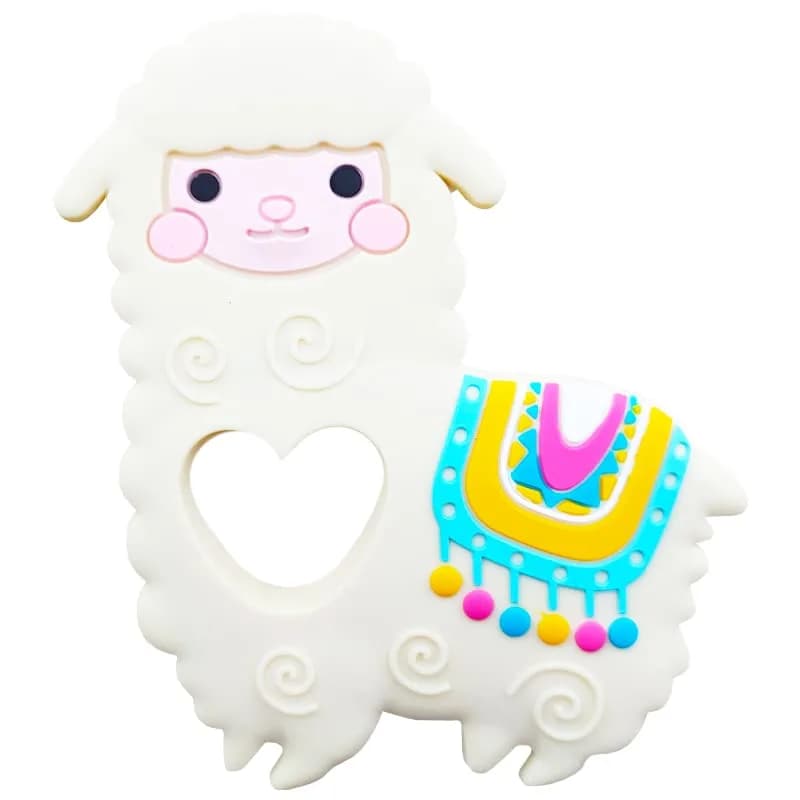 دندان گیر دستگیره دار مدل گوسفند baby toys