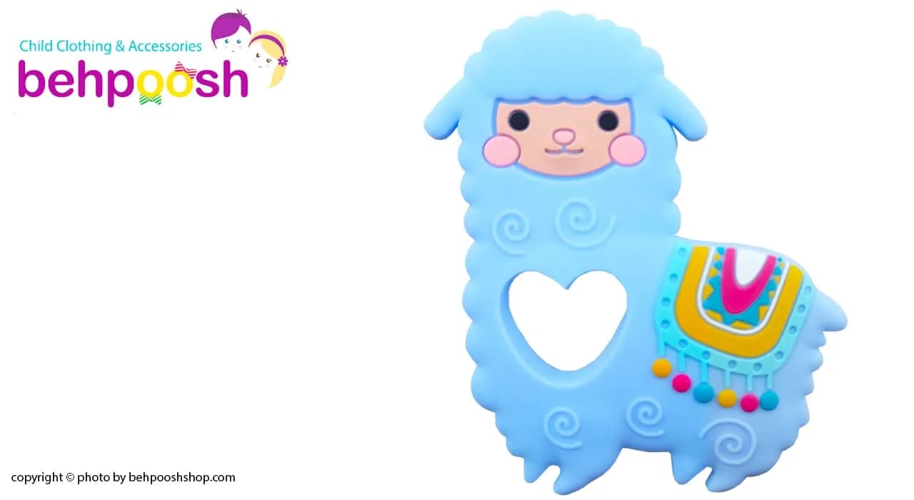 دندان گیر دستگیره دار مدل گوسفند baby toys — تصویر ۲