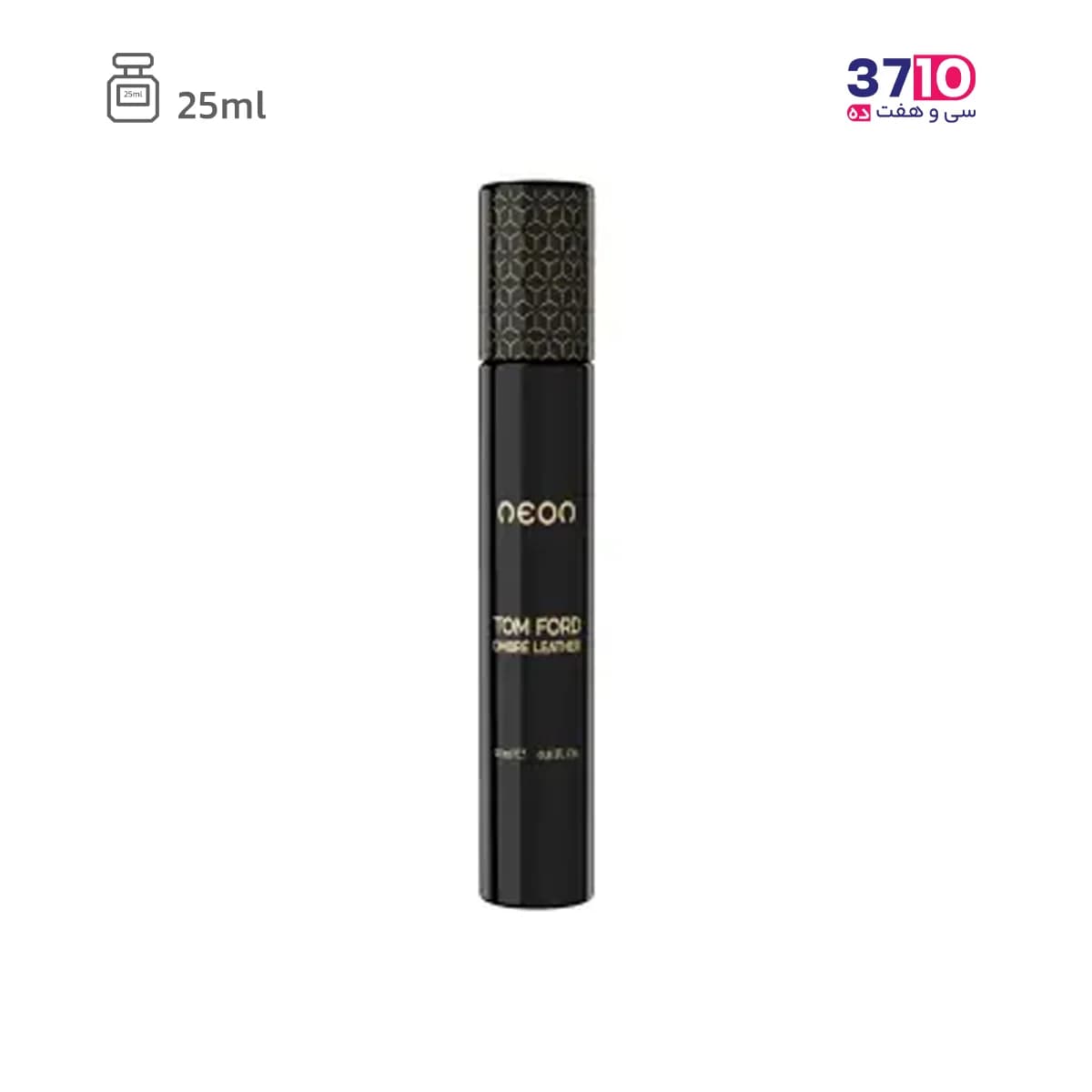 عطر جیبی مردانه نئون مدل Tom Ford Ombre Leather امبر لدر 25 میل