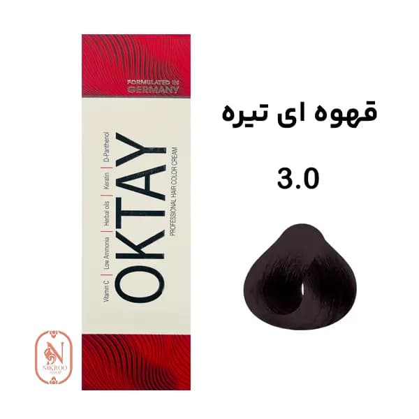 رنگ مو OKTAY 3/0