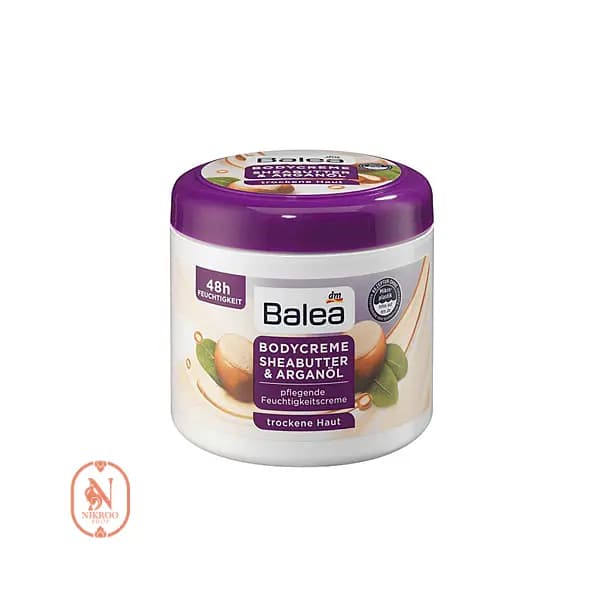 کرم بدن باله آ مدل شی باتر و روغن آرگان