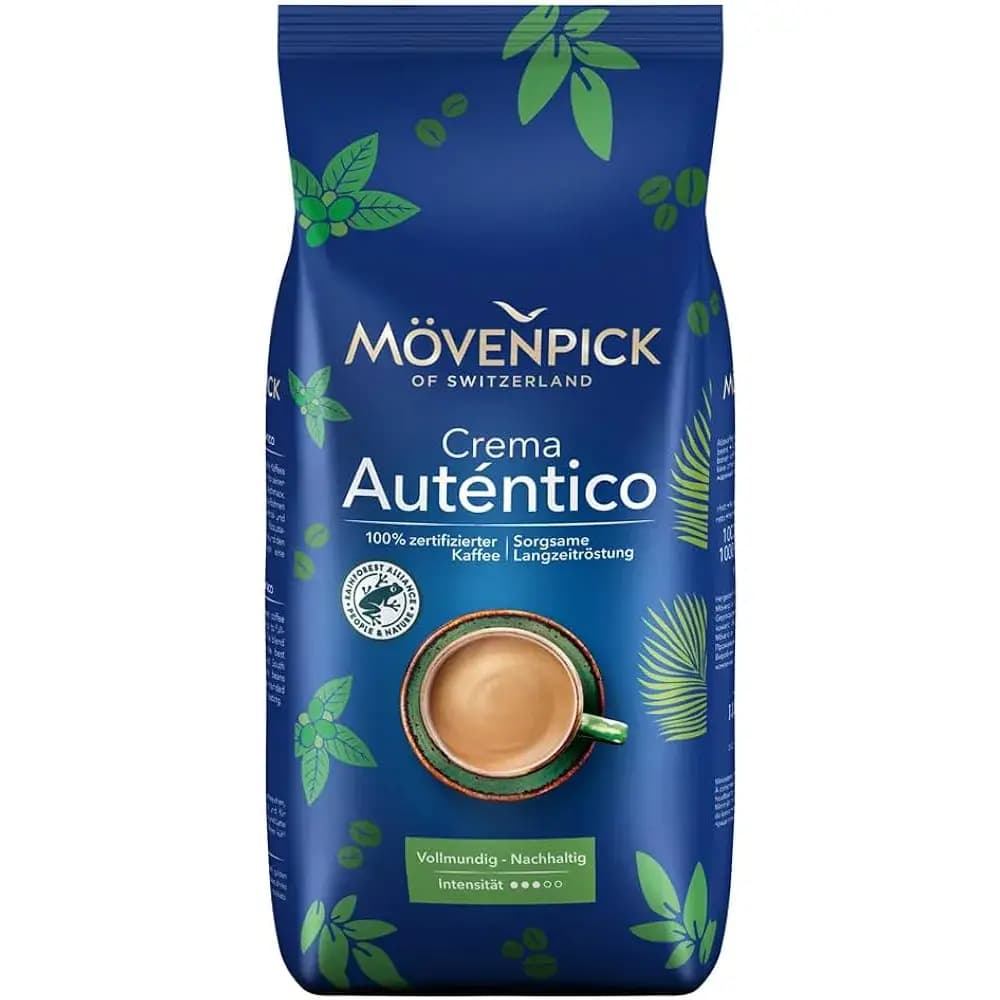 دانه قهوه موون پیک کافه کرما آئوتنتیکو 1 کیلوگرم Movenpick Caffe Crema Autentico
