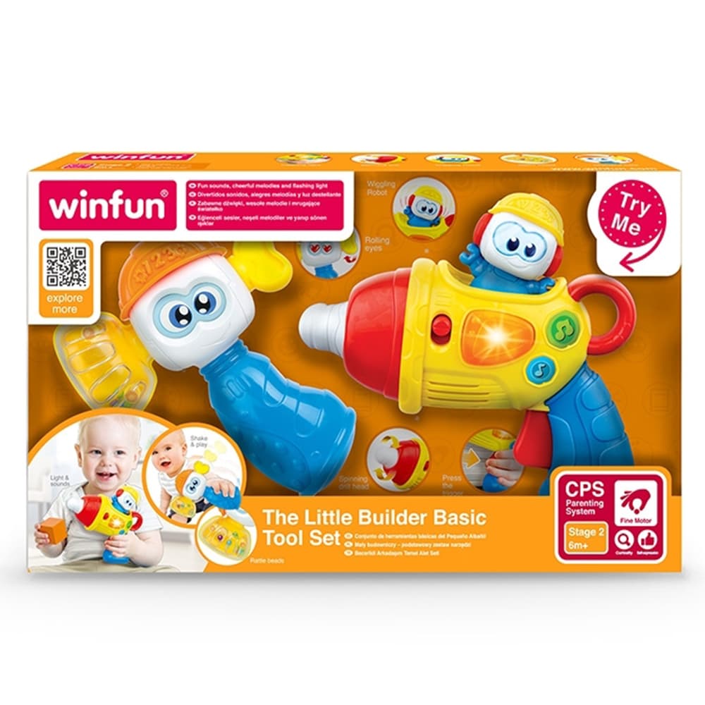 ست ابزار نوزادی موزیکال winfun