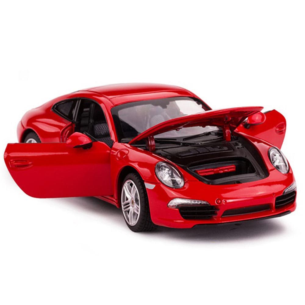 ماشین فلزی راستار مقیاس 1:24 مدل Porsche 911 قرمز — تصویر ۲