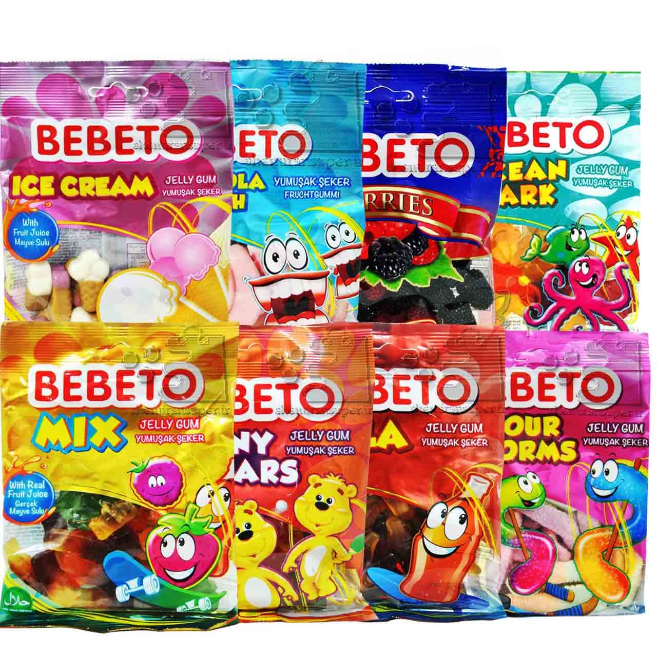 پک 8 تایی پاستیل ببتو – bebeto
