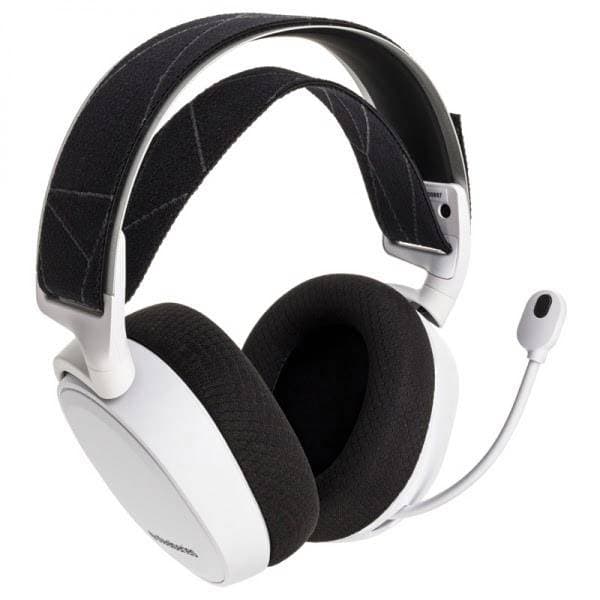 هدست گیمینگ SteelSeries مدل Arctis 7 Wireless سفید — تصویر ۳