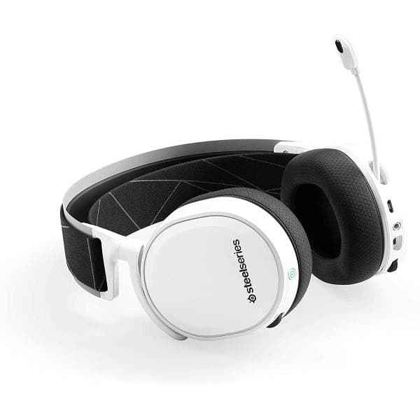 هدست گیمینگ SteelSeries مدل Arctis 7 Wireless سفید — تصویر ۲