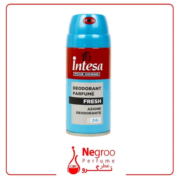 اسپری دئودورانت اینتسا مدل فرش Intesa Fresh حجم 150 میل/اورجینال