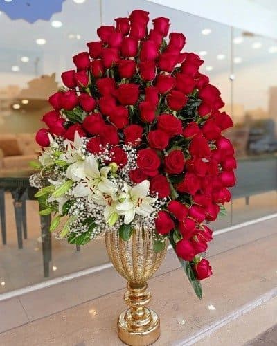 جام گل طبیعی برای تبریک افتتاحیه 5033