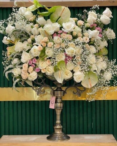 جام گل طبیعی برای تبریک برای افتتاحیه 5026