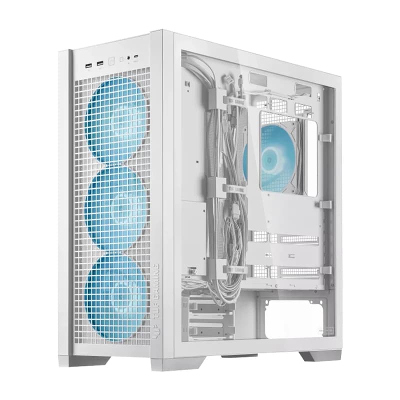 کیس گیمینگ ایسوس TUF Gaming GT302 ARGB White Edition — تصویر ۵