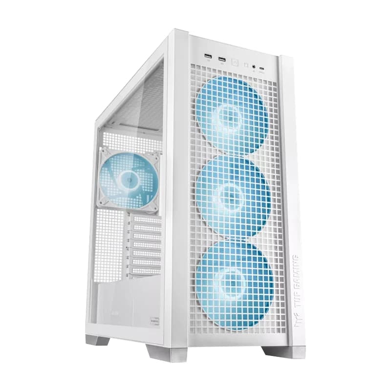 کیس گیمینگ ایسوس TUF Gaming GT302 ARGB White Edition