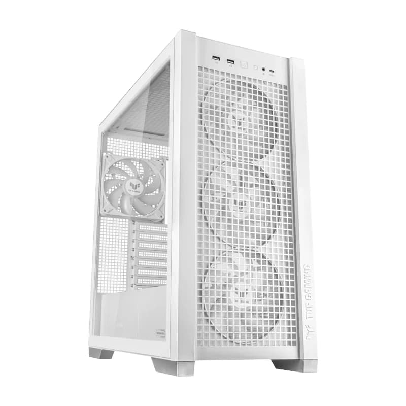 کیس گیمینگ ایسوس TUF Gaming GT302 ARGB White Edition — تصویر ۲