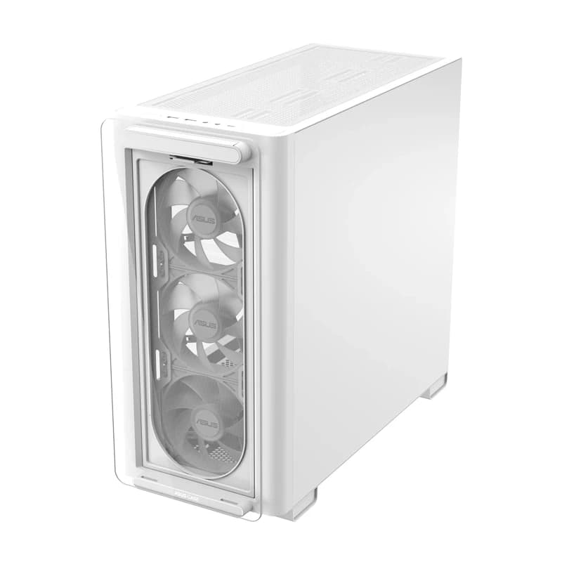 کیس گیمینگ ایسوس A23 PLUS White Edition — تصویر ۷